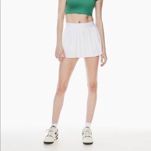 TNA pleated mini tennis skirt